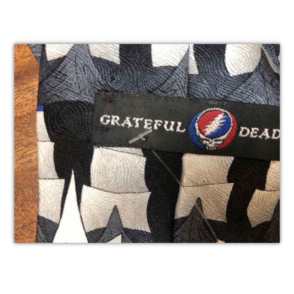 Albert Nipn/Grateful Dead, Ties, Black/White.: - image 5